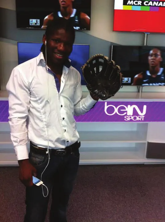 Hassan N'Dam sur le plateau de beIN Sports